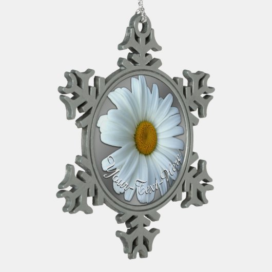 Daisy Ornament Flowers kerstdecoratie (Links)