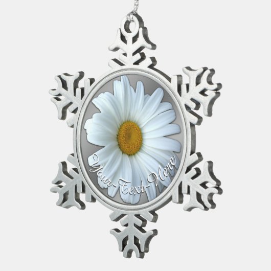 Daisy Ornament Flowers kerstdecoratie (Rechts)