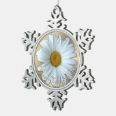 Daisy Ornament Flowers kerstdecoratie (Rechts)