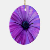 Daisy Ornament Purple Flowers kerstdecoratie (Rechts)