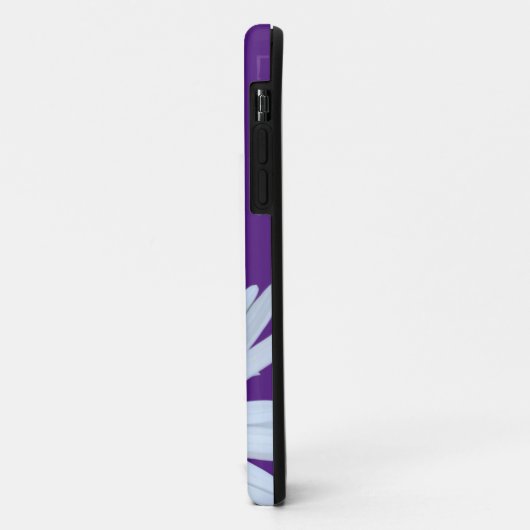 Daisy Paars White Script Case-Mate iPhone Case (Achterkant/links)