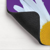 Daisy Paars White Script Muismat (Hoek)