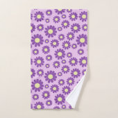 Daisy Paarse Lila Bad Handdoek (Handdoek)