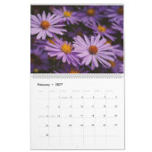 Daisy paarse magenta foto grootouders Kalender (Feb 2027)