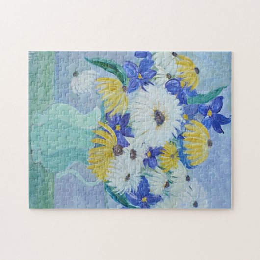 Daisy Painting Legpuzzel (Horizontaal)