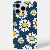Daisy patroon, bloemenpatroon, witte madeliefjes Case-Mate iPhone case (Achterkant)