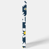 Daisy patroon, bloemenpatroon, witte madeliefjes Case-Mate iPhone case (Achterkant / Rechts)