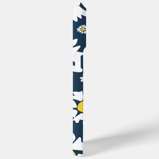 Daisy patroon, bloemenpatroon, witte madeliefjes Case-Mate iPhone case (Achterkant / Rechts)