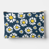 Daisy patroon, bloemenpatroon, witte madeliefjes etui (Achterkant)