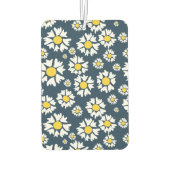 Daisy patroon, bloemenpatroon, witte madeliefjes luchtverfrisser (Achterkant)