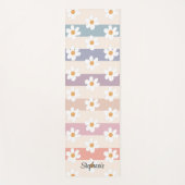 Daisy Patroon Gepersonaliseerd Yogamat (Voorkant)