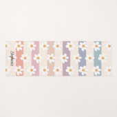 Daisy Patroon Gepersonaliseerd Yogamat (Voorkant (horizontaal))