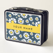 Daisy Patroon, Witte Madeliefjes, Je Naam (Achterkant)