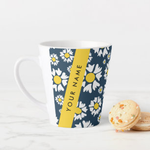 Daisy Patroon, Witte Madeliefjes, Je Naam Latte Mok