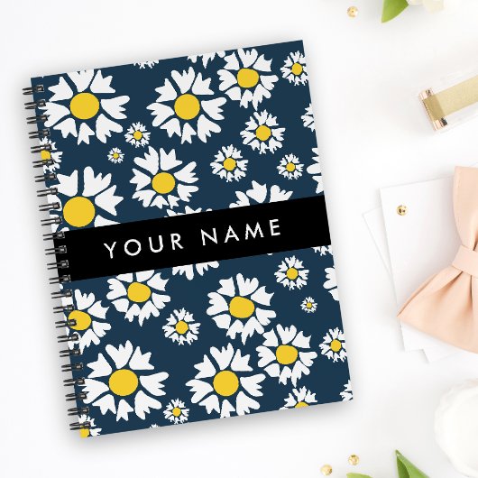 Daisy Patroon, Witte Madeliefjes, Uw Naam Notitieboek