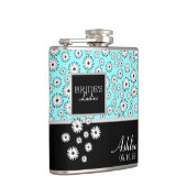 Daisy Pattern Bridesmaid Heupfles (Rechts)