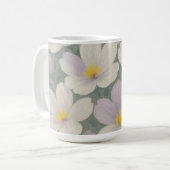 Daisy Pattern Ceramic Mug Koffiemok (Voorkant links)