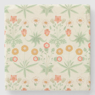 Daisy Pattern (door William Morris) Stenen Onderzetter