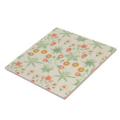 Daisy Pattern (door William Morris) Tegeltje (Zijkant)