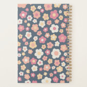 Daisy Pattern Flowers Blooms Floral Cute CUSTOM Planner (Achterkant)