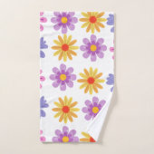Daisy Pattern Handdoek (Handdoek)