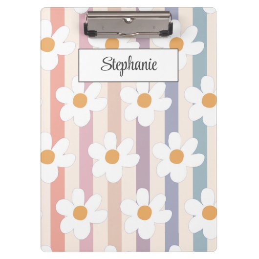 Daisy Pattern Klembord (Voorkant)