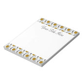 Daisy Pattern  Notitieblok (Linkerzijde)