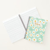  Daisy Pattern Notitieboek (Binnen)