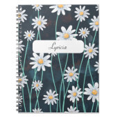 Daisy Pattern Notitieboek – Bloemontwerp voor Ever (Voorkant)
