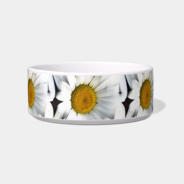 Daisy Pattern Pet Bowl Voerbakje (Rechts)