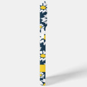 Daisy Pattern, Witte Daisies, Jouw naam Case-Mate iPhone Case (Achterkant / Rechts)