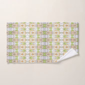 Daisy Patterned Badhanddoek Set Bad Handdoek (Handdoek)