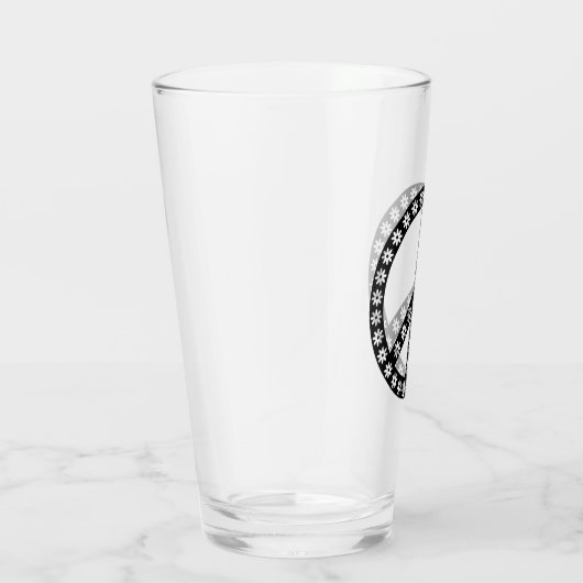 Daisy Peace Symbol Glas (Rechts)