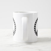 Daisy Peace Symbol Grote Koffiekop (Achterkant)