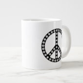 Daisy Peace Symbol Grote Koffiekop (Voorkant rechts)