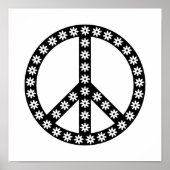 Daisy Peace Symbol Poster (Voorkant)