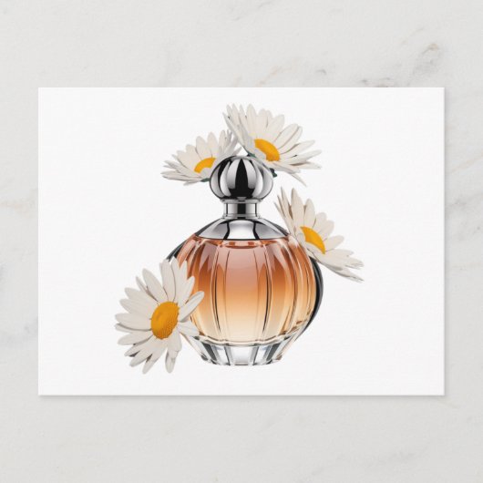 Daisy Perfume Bottle Briefkaart (Voorkant)