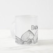 Daisy Persoonlijke Gegraveerde Glazen Mok (Voorkant links)