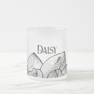 Daisy Persoonlijke Gegraveerde Glazen Mok