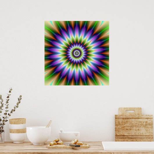Daisy Petals Poster (Keuken)