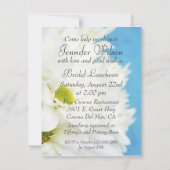 Daisy Photo Bridal Shower Invitation Kaart (Achterkant)