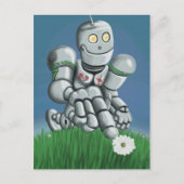 Daisy Picking Robot Briefkaart (Voorkant)