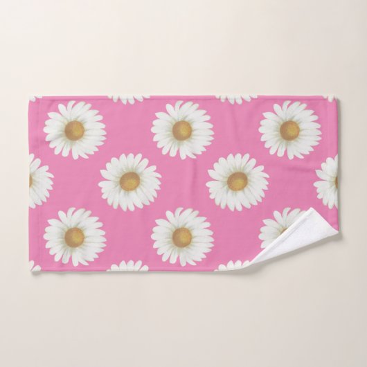 Daisy Pink Bad Handdoek (Handdoek)
