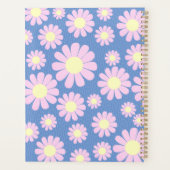 Daisy Pink Blue Planner (Achterkant)