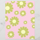 Daisy Pink Green (Achterkant)