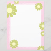 Daisy Pink Green (Voorkant)