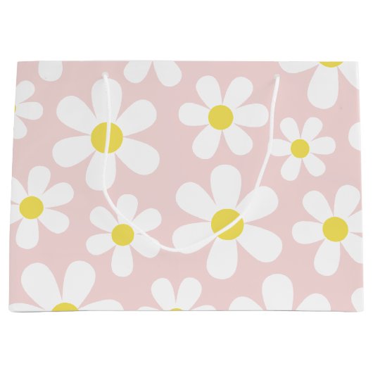 Daisy Pink Groot Cadeauzakje (Voorkant)