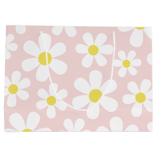 Daisy Pink Groot Cadeauzakje (Achterkant)