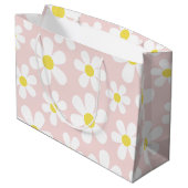 Daisy Pink Groot Cadeauzakje (Achterkant Gekanteld)