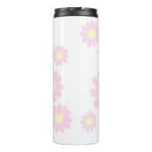 Daisy Pink Monogram Thermosbeker (Achterkant)